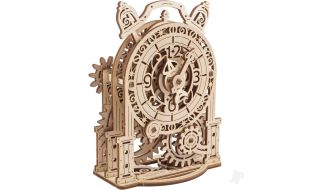 UGears Vintage Alarm Clock Wooden Model Kit