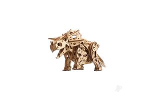 UGears Triceratops Wooden Model Kit