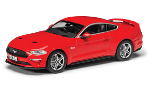 Corgi 1/43 Scale Ford Mustang Mk6 GT Fastback, Race Red Die Cast Model