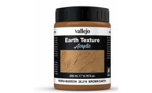 Vallejo Brown Earth Texture Acrylic Weathering Effects - 200ml