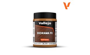 Vallejo Brown Earth Texture Acrylic Weathering Effects - 200ml