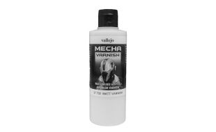 Vallejo Mecha Acrylic Matt Varnish 200ml for Brush or Airbrush