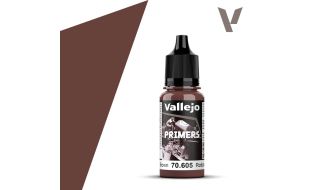Acrylic Polyurethane Primer German Red Brown (RAL 8012) 17ml