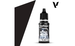 Vallejo Model Color 17ml Gloss Black