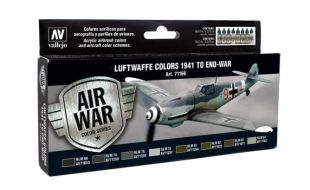 Vallejo Model Air Set Luftwaffe Colours Set 1941 To End-War