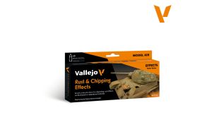 Vallejo Model Air Rust & Chipping Effects Paint Set