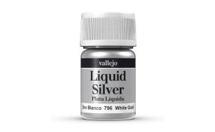 Vallejo Model Color 35ml White Gold Metals