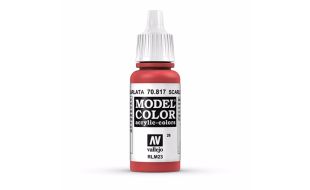 Vallejo Model Color 17ml Scarlet