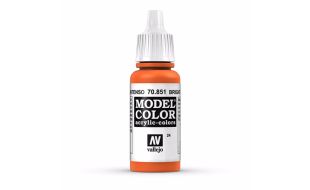 Vallejo Model Color 17ml  Bright Orange