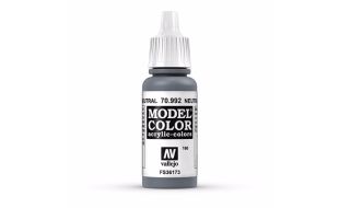 Vallejo Model Color 17ml  Neutral Grey