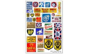 Vintage Garage Signs 1:24-1:30 and 1:43