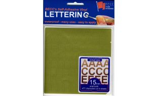 Vinyl Lettering Gold - 10mm