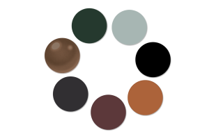 Starter Paint Pack for Trumpeter 1/350 Scale HMS Exeter Heavy Cruiser Model Kit (7 x 17ml Bottles)