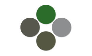 Paint Pack for Italeri Fairchild A-10A C Thunderbolt II Kit (4 x 17ml Bottles)