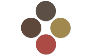 Paint Pack for Emhar Gokstad Viking Ship Kit (4 x 17ml Bottles)