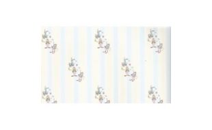 Blue Clowns Wallpaper for 12th Scale Dolls House