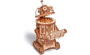 Wood Trick Space Junk Robot (Mechanical) Wooden Model Kit