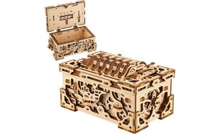 Wood Trick Enigma Chest Wooden Model Kit