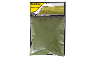 Woodland Scenics Static Grass Medium Green