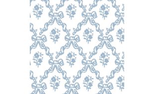 Melissa Blue & White Wallpaper for 12th Scale Dolls House
