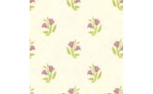 Rosebud Pink Wallpaper for 12th Scale Dolls House