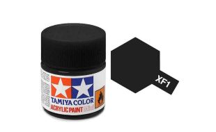 Tamiya Acrylic Flat Paints (10ml) XF1