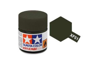Tamiya Acrylic Flat Paints (10ml) XF51