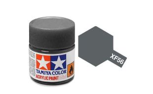 Tamiya Acrylic Flat Paint (10ml) - Metallic Grey