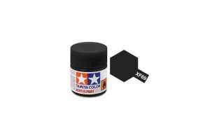 Tamiya Acrylic Flat Paint (10ml) - Nato Black
