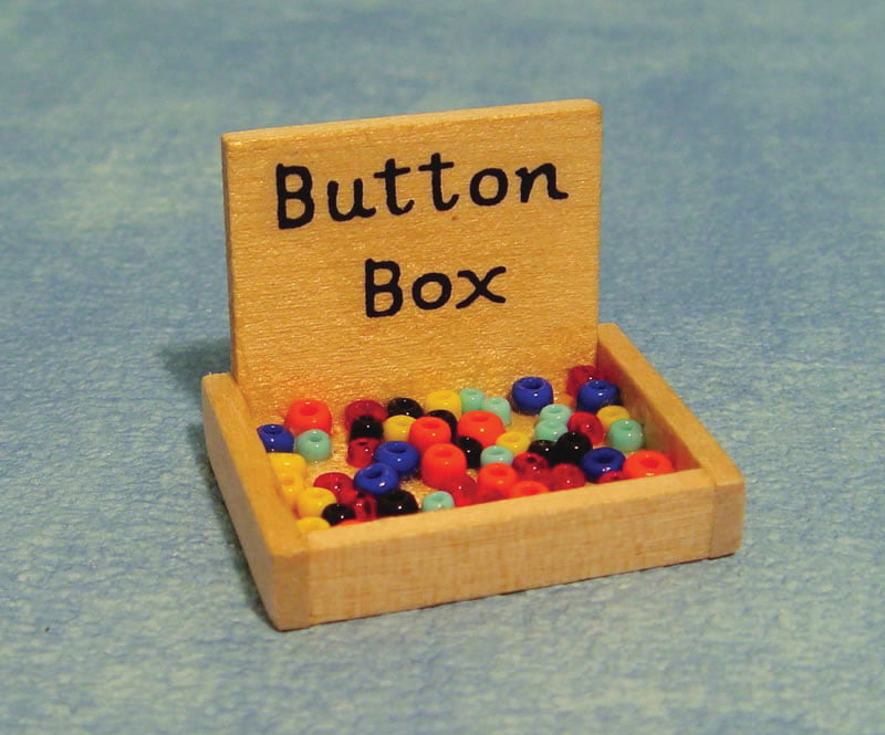 Photos - Doll Accessories Box of Buttons for 12th Scale Dolls House