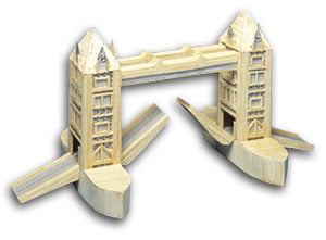 Image of Match Craft Tower Bridge Matchstick Kit