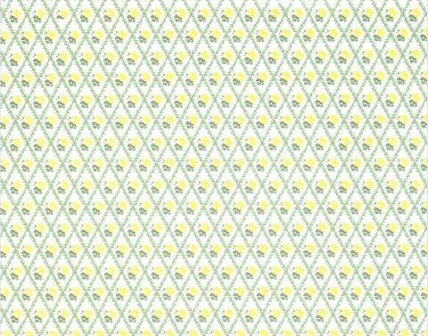 Rachel Yellow / White Paper for 12th Scale Dolls House
