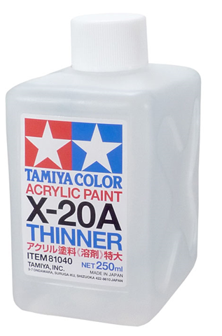 Tamiya Acrylic Thinners - Acrylic Thinner (250ml)