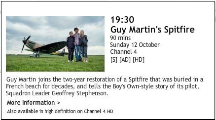 Channel 4 Spitfire