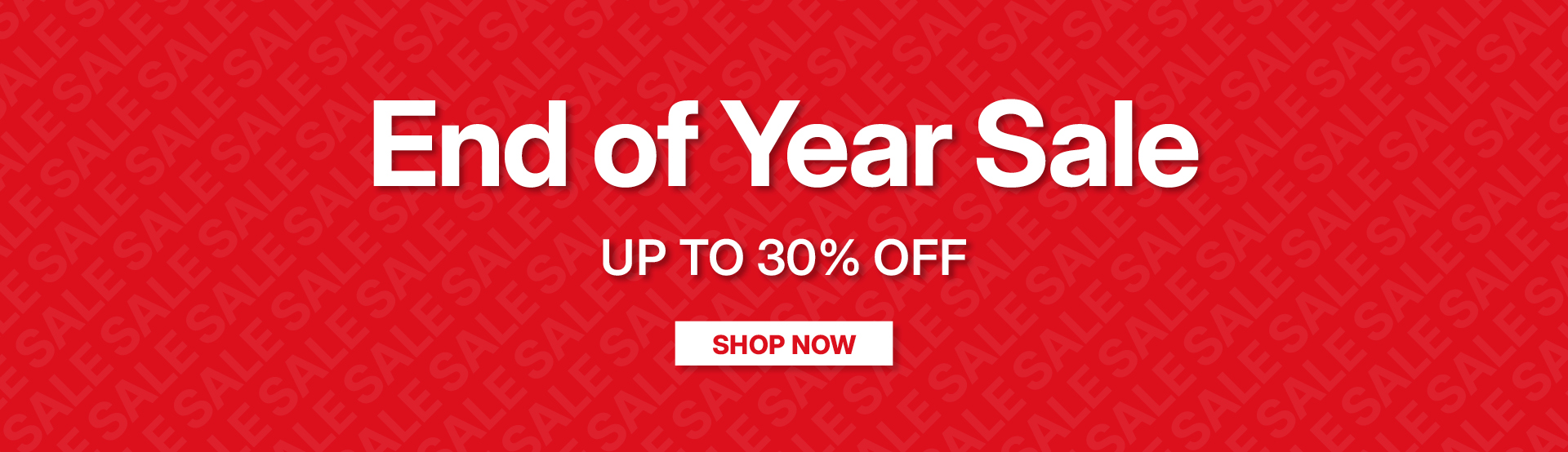 End Of Year Sale