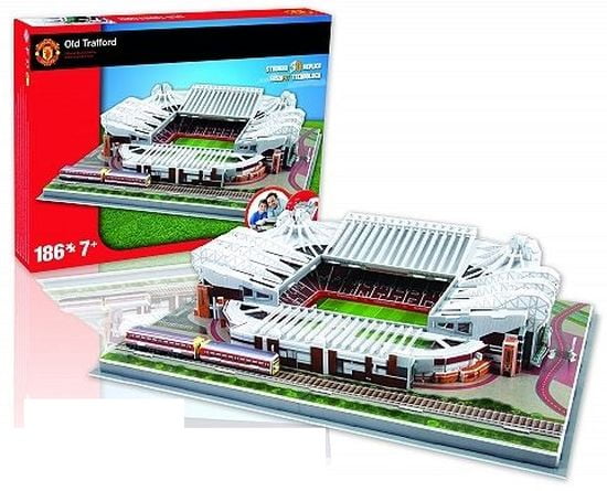 3D Replica Manchester United Football Club Old Trafford Stadium Easyfit Modèle 